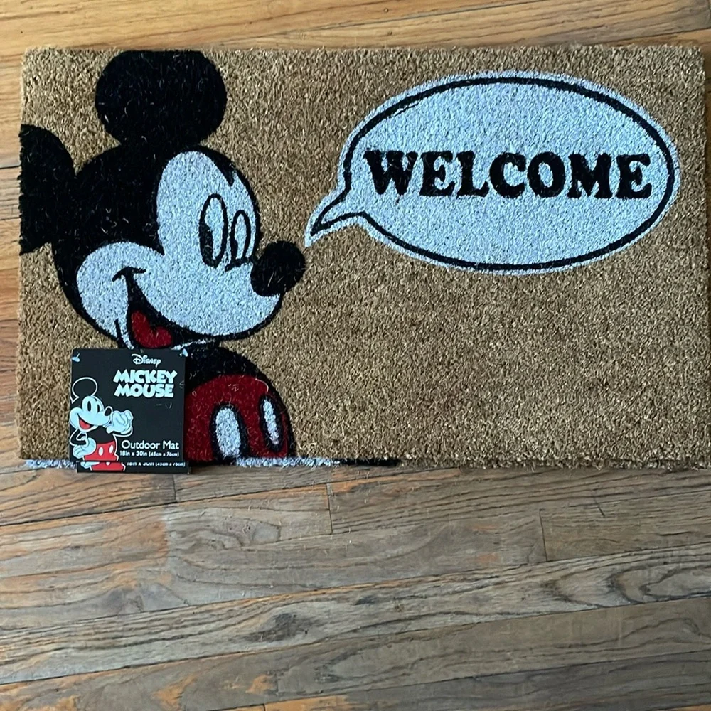 Mickey Mouse Welcome Outdoor entry Mat